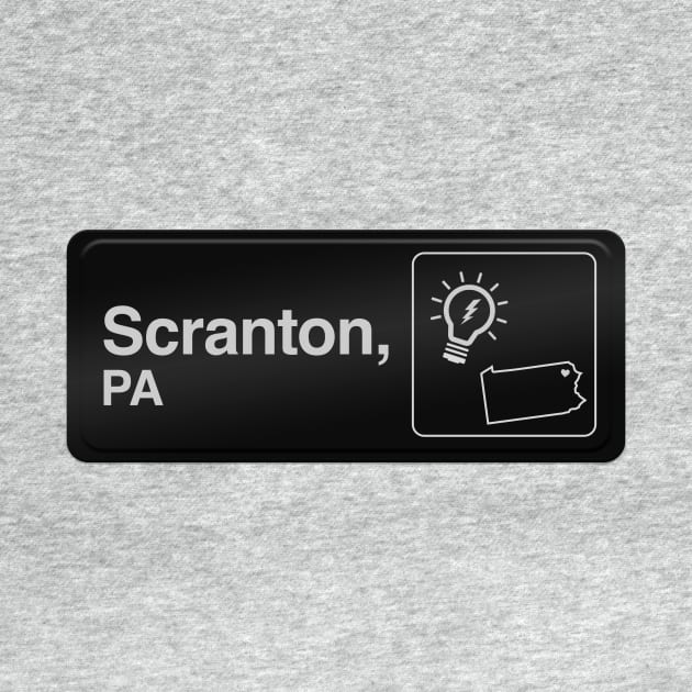 Scranton Sign by LazyDayGalaxy